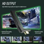 game stick lite M8 Console 2.4G double contrôleur sans fil bâton de jeu 4K 10000 jeux 64GB jeu rétro classique