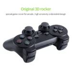 game stick lite M8 Console 2.4G double contrôleur sans fil bâton de jeu 4K 10000 jeux 64GB jeu rétro classique