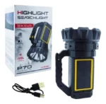 Lampe de poche LED solaire professionnelle P70 – Modèle W5191