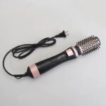 Lisseur professionnel 4 en 1 , peigne à lisser, sèche-cheveux à air chaud à ions négatifs, brosse En-756