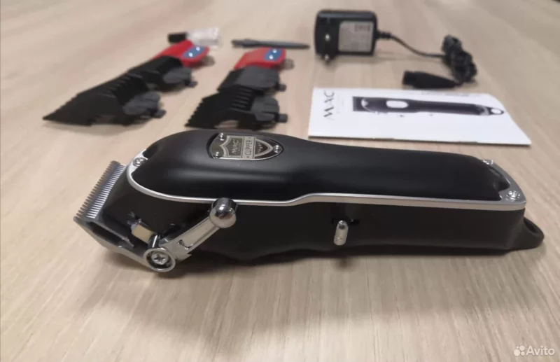 MAC Styler MC-5807 Tondeuse professionnelle – Autonomie 5h, moteur 6500 tr/min, lames en acier inoxydable