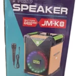 Macce JM-K8 – Baf Bluetooth RGB avec batterie 4400 mAh