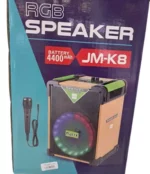 Macce JM-K8 – Baf Bluetooth RGB avec batterie 4400 mAh
