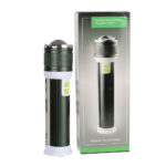 Power Bank Lampe De Poche Avec Feu Latéral Usb Zoom Rotatif