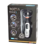 ROZIA HT-917 – Rasoir Tondeuse Rotatif, Rechargeable, Étanche, Lames en Titane