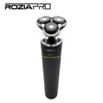 ROZIAPRO HT9533 - HT9532W Rasoir Électrique 5-en-1 pour Homme – Tondeuse Rotative Rechargeable, Étanche, Affichage LED, Accessoires Multifonction