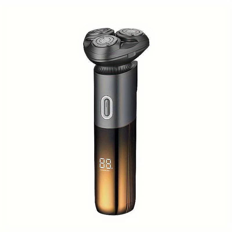 Tondeuse 4-en-1 ROZIA HT9532B – Rasoir Électrique Sans Fil, Étanche, Rechargeable USB, Affichage LED