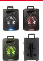 TTD-A8 – Baf Bluetooth Karaoké 8" avec éclairage LED RGB et batterie 4400 mAh