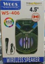 Woos WS-406 Baffle Bluetooth portable KTS GTS-1391 – 4 pouces