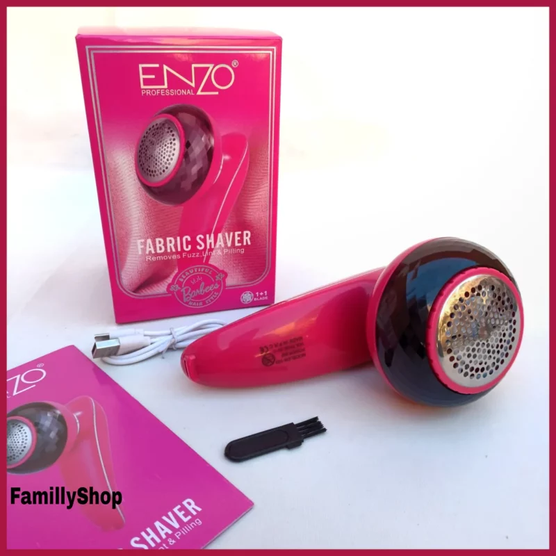 Enzo EN‑103 – Éliminateur de Peluches Puissant & Rechargeable Pour Vêtements Avec Câble Usb