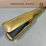 ENZO EN‑3967W – Pack Professionnel 2‑en‑1 : Brosse Salissante et Lisseur Keratin Protein