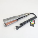 ENZO EN‑3885 – Pack coiffure 3 en 1 : lisseur, brosse & boucleur - gris
