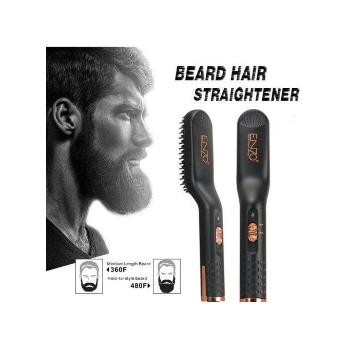 Enzo EN‑4107 – Brosse Chauffante Puissante 30 W – Professionnelle & Nourrissante