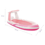 Intex 57804EU “Pink Paradise” – Bateau Flottant Spectaculaire