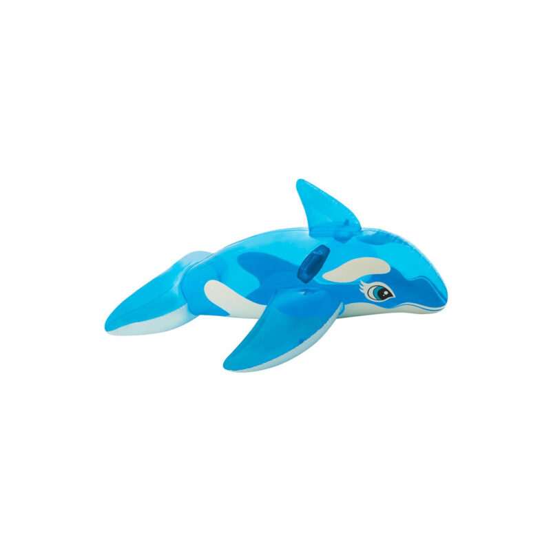Intex Baleine 152 × 114 cm – Bouée Géante Spectaculaire à Chevaucher
