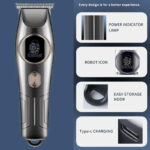 Kemei KM‑643 – Tondeuse Puissante 5 W – 600 mAh – Professionnelle
