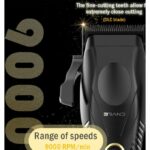 MIOCO RS9618 – Tondeuse Pro – 9 000 tr/min & Écran LCD