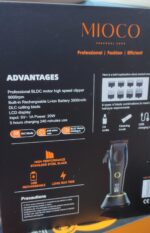MIOCO RS9618 – Tondeuse Pro – 9 000 tr/min & Écran LCD