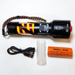 Small Sun ZY‑2309 – Lampe Torche Zoom Puissante 1500 Lm – Outdoor & Pro