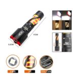 Small Sun ZY‑2309 – Lampe Torche Zoom Puissante 1500 Lm – Outdoor & Pro