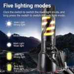 Small Sun ZY‑2309 – Lampe Torche Zoom Puissante 1500 Lm – Outdoor & Pro