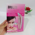 BROWNS BS‑1868A – Aspirateur de Points Noirs Puissant – 18 W – 9 Embouts