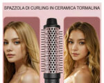 Ensemble de brosses à cheveux thermiques 5 en 1 avec accessoires de coiffure interchangeables