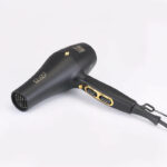 ENZO EN-6007 – Sèche-Cheveux Professionnel 2000W – Ionique, Air Froid, Léger - noir