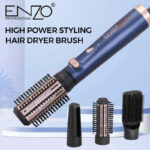 ENZO EN‑758 – Brosse rotative soufflante Styler 4‑en‑1 Puissant 1600 W