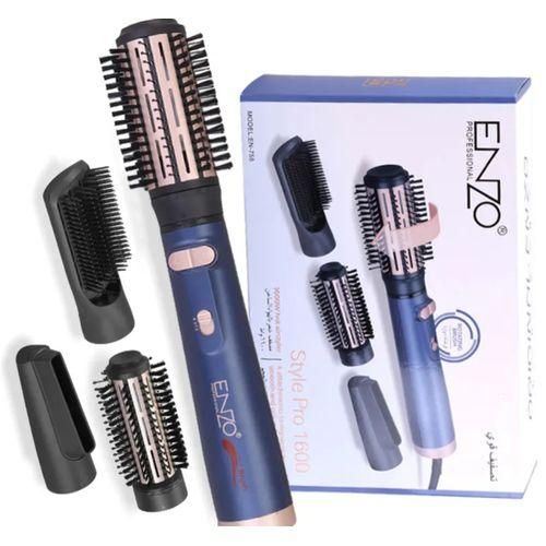 ENZO EN‑758 – Brosse rotative soufflante Styler 4‑en‑1 Puissant 1600 W