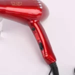 ENZO EN‑8860R – Sèche‑Cheveux Pro 6000 W Ultra‑Puissant rouge