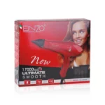 ENZO EN‑8860R – Sèche‑Cheveux Pro 6000 W Ultra‑Puissant rouge