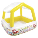 Intex 57470NP – Piscine Gonflable avec Parasol 157×157×122 cm