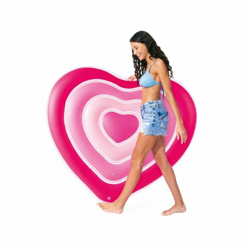 INTEX Sweetheart Float – Matelas Gonflable Cœur 100 kg INTEX 58727EP