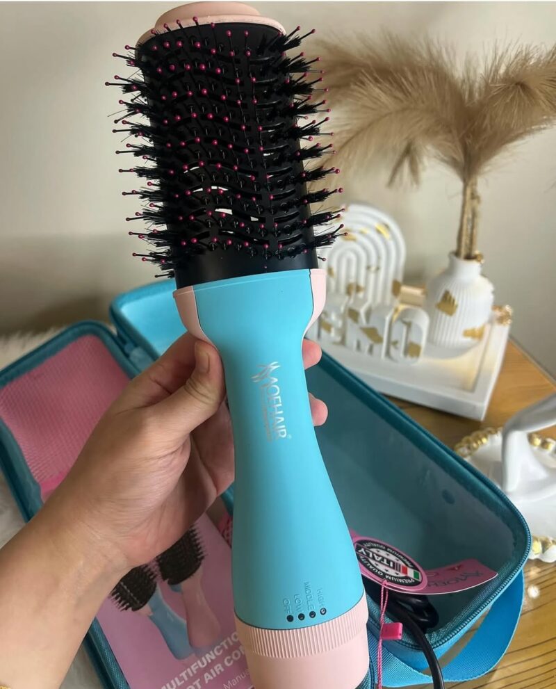 Mohair MO-7169 – Brosse Chauffante 3-en-1 puissance 2400 W