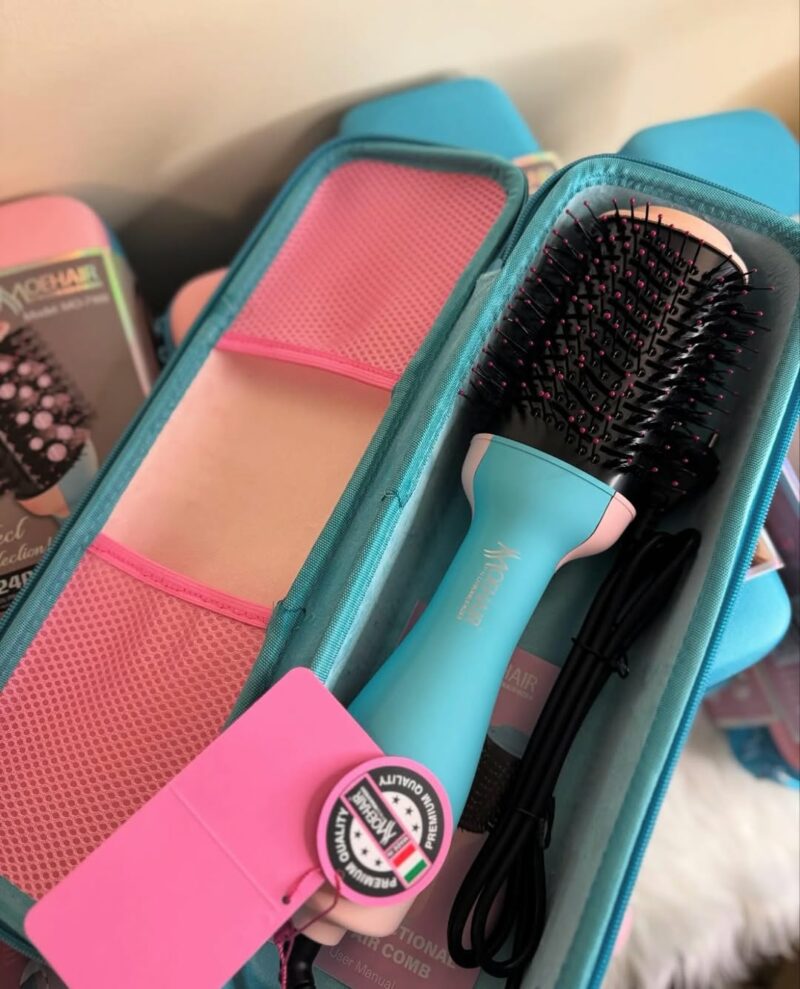 Mohair MO-7169 – Brosse Chauffante 3-en-1 puissance 2400 W