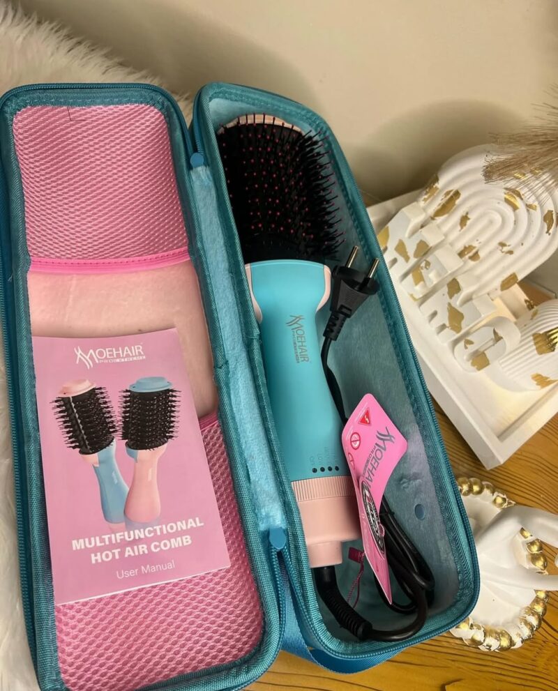 Mohair MO-7169 – Brosse Chauffante 3-en-1 puissance 2400 W