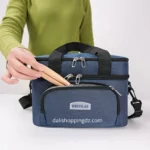 Sac à Lunch pique-nique Brivilas Double Couche – Grande Capacité Isotherme & Compacte - grand model