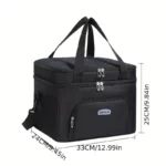 Sac à Lunch pique-nique Brivilas Double Couche – Grande Capacité Isotherme & Compacte - grand model