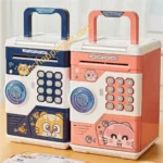 H1 : Tirelire ATM Fingerprint – Distributeur Portable Biométrique Intelligent حصالة نقود ذكية تعمل بالبصمة