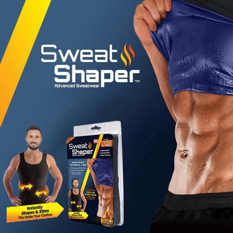 SWEAT SHAPER Débardeur Gainant Minceur Pour Homme