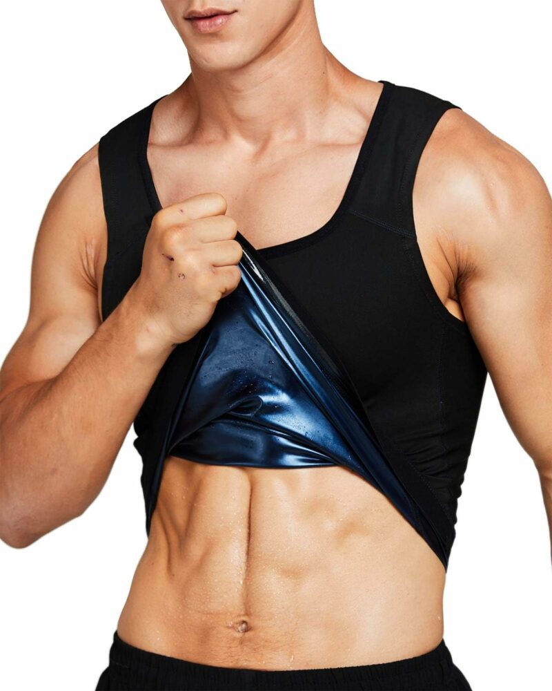 SWEAT SHAPER Débardeur Gainant Minceur Pour Homme