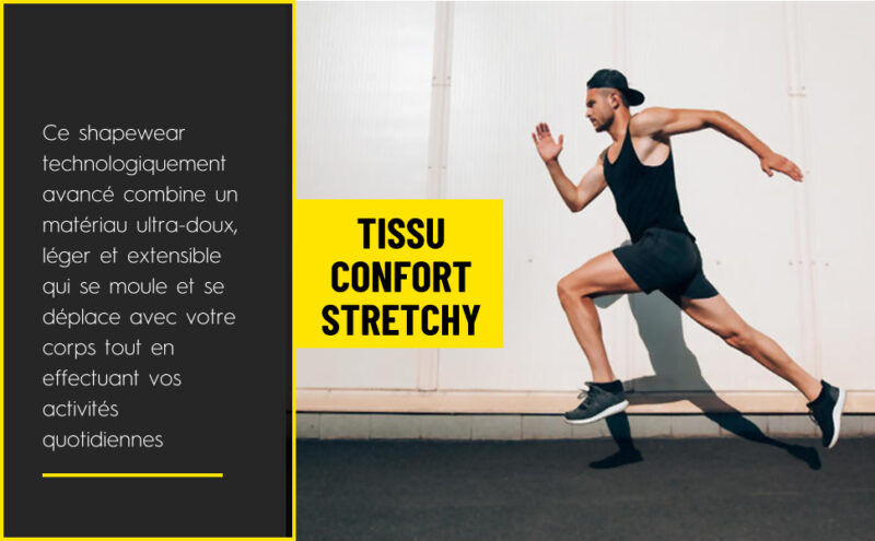 SWEAT SHAPER Débardeur Gainant Minceur Pour Homme