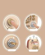 Tirelire électronique intelligente pour enfant avec mot de passe et empreinte digitale - Smart Money Box A801