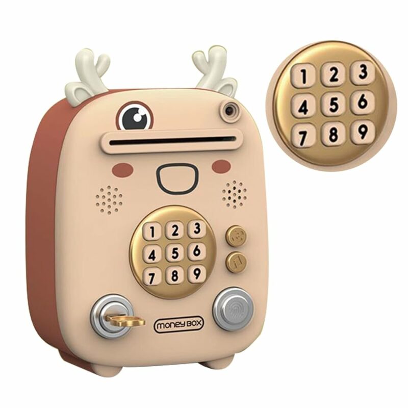 Tirelire électronique intelligente pour enfant avec mot de passe et empreinte digitale - Smart Money Box A801