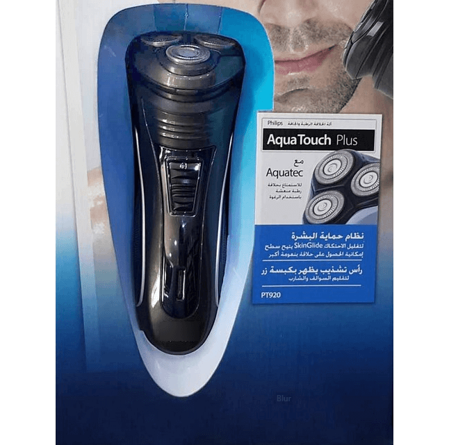 Aqua Touch Plus PT-920 – Rasoir Électrique Rechargeable Professionnel