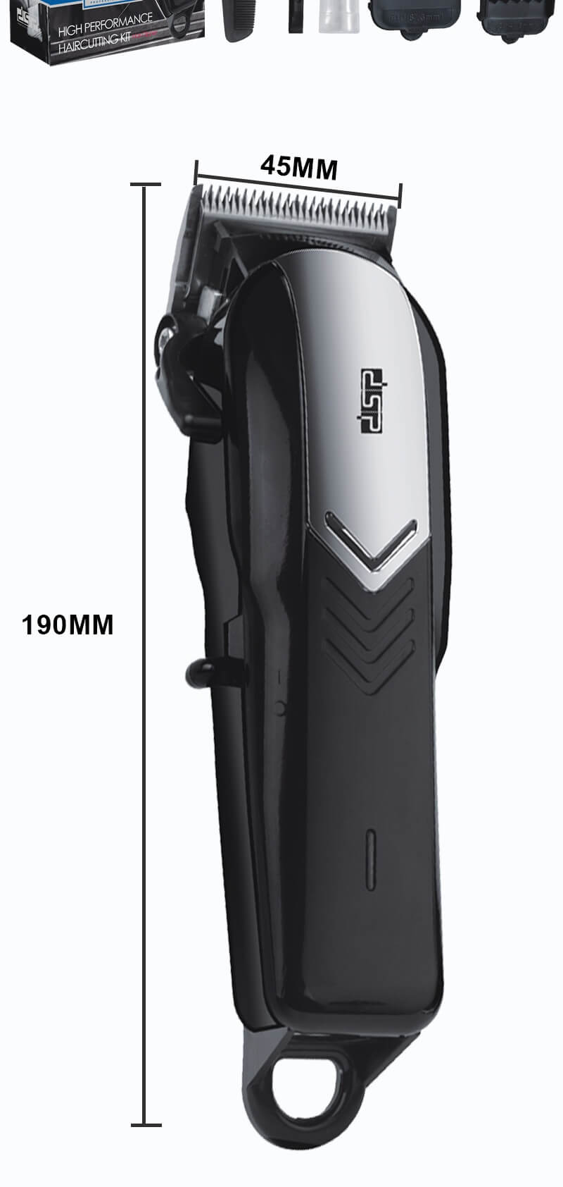 DSP 90058 – Tondeuse Sans Fil 120 min Autonomie, 4 Sabots Bateri 2000mAh