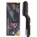 ENZO EN-4007 – Brosse Lissante Électrique pour Barbe & Cheveux