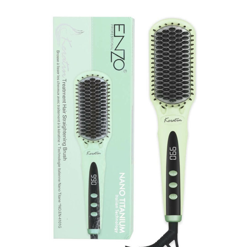 ENZO EN-4101G – Brosse lissante céramique 985 °F haute performance