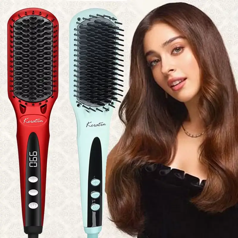 ENZO EN-4101G – Brosse lissante céramique 985 °F haute performance